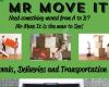 MR MOVE IT removal and delivery services, house move, man with a van.