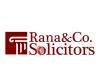 Rana Legal Ltd Ta Rana & Co Solicitors